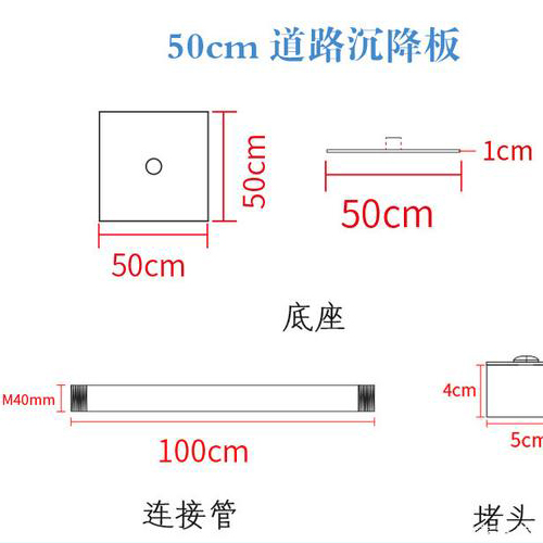 伊犁哈萨克沉降板规格型号如何选择？